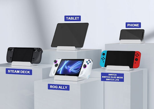 Jys Controller-Ladestation Schalter OLED / Steam Deck / Asus ROG Ally Mehrfarbig