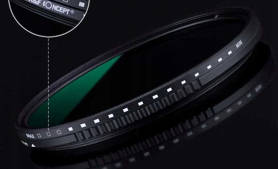 Variable Filter Variable ND 82mm for Camera Lenses