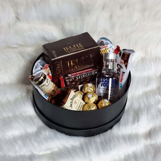 Selectioner Geschenkbox Miniaturgetränke Süßigkeiten