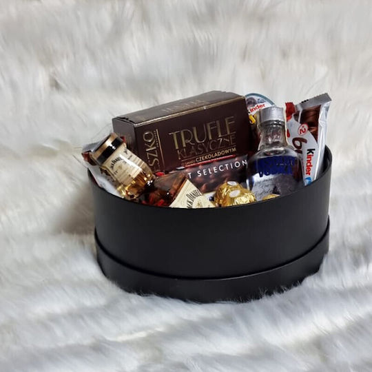 Selectioner Geschenkbox Miniaturgetränke Süßigkeiten
