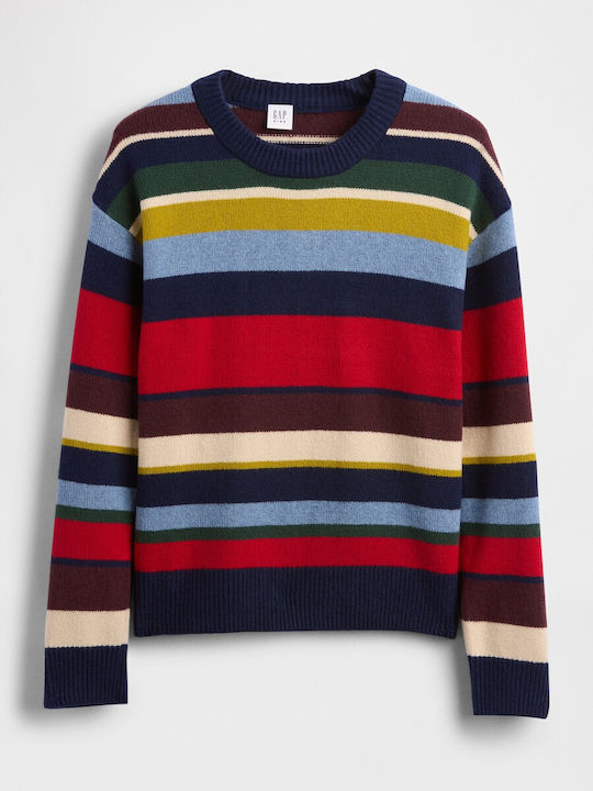 Pulover pentru copii Cu mânecă lungă Multi Stripe