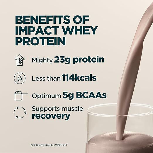 Myprotein Impact Whey Πρωτεΐνη Ορού Γάλακτος με Γεύση Chocolate Brownie 1kg