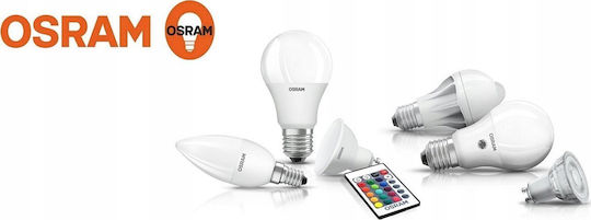 Osram LED Bulb 9W 112mm for Socket E27 and Shape A60 Warm White 806lm with Photocell
