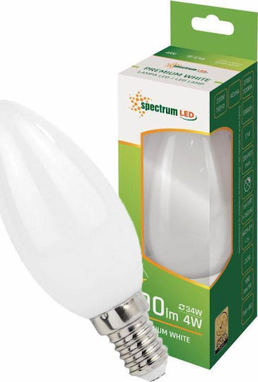Spectrum LED крушка 4W за фасунга E14 Топло бяло 400лм
