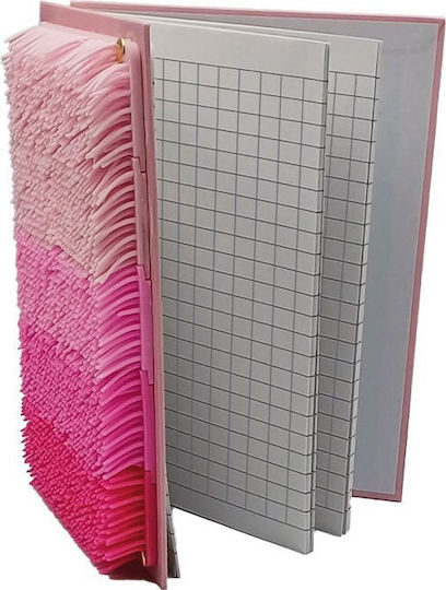 STNUX Notizbuch A5 80 Blätter Quadrat Rosa