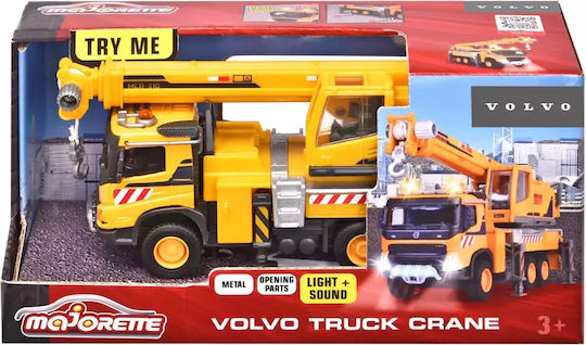 Majorette Камион VOLVO Truck Crane