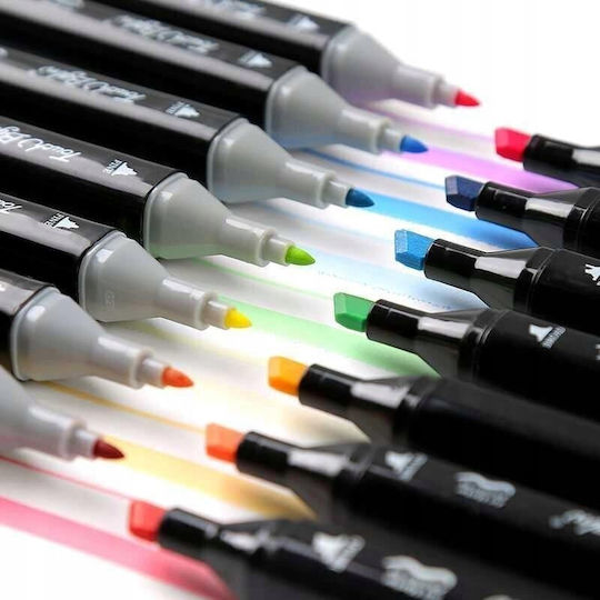 Extralink Alcohol Marker Set Felt-tip Pens Mazaki Felt-tip Pens 262 Pieces
