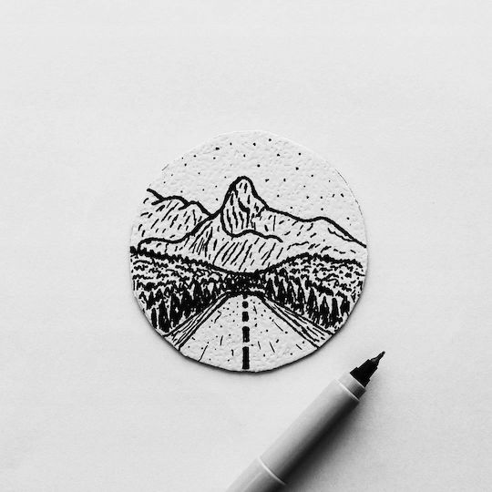 Sharpie Marker Violet
