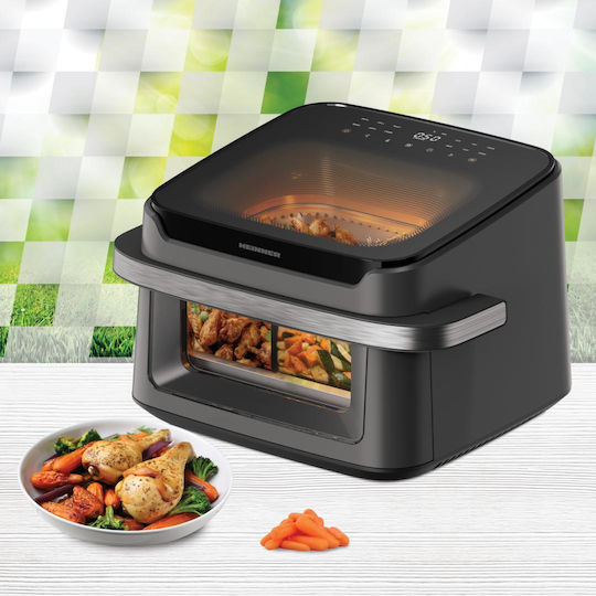 Heinner Air Fryer 10lt Μαύρο HAF-C10DB22GREY