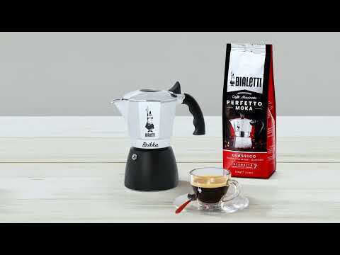 Bialetti Brikka Electric Stovetop Espresso Pot for 4 Cups Silver