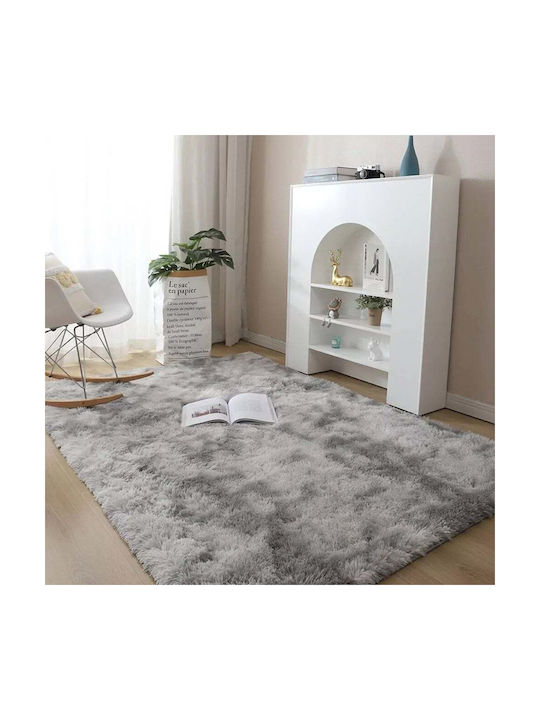 Strado Carpets Αντιολισθητικό Χαλί Ορθογώνιο Shaggy Silver 300x400cm