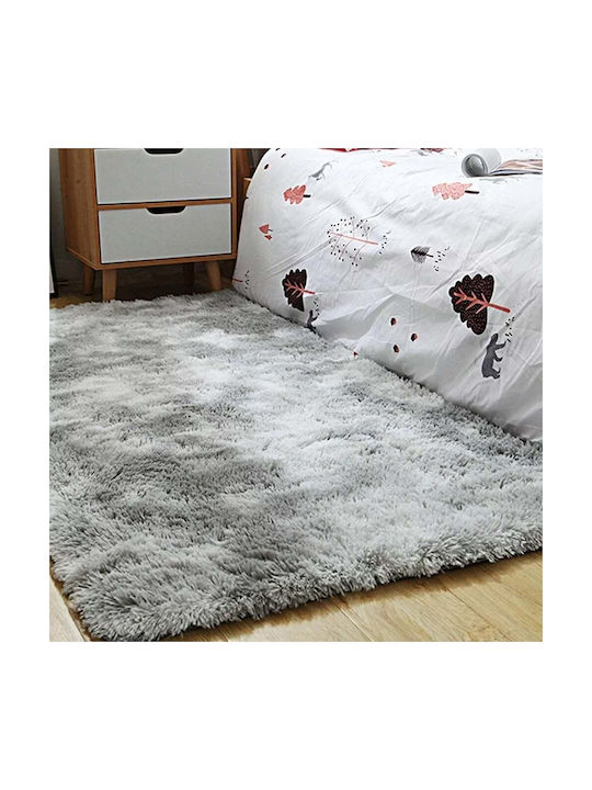 Strado Carpets Αντιολισθητικό Χαλί Ορθογώνιο Shaggy Silver 300x400cm