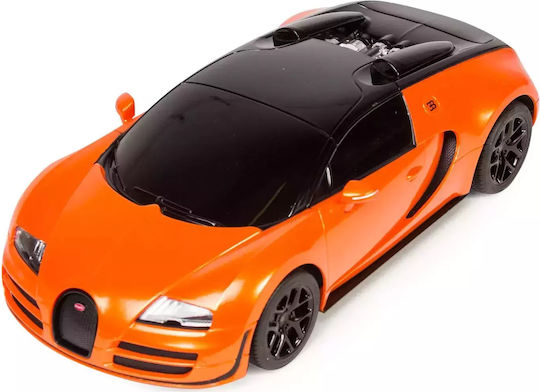 Bugatti Teleghidat Mașină 2WD Portocaliu