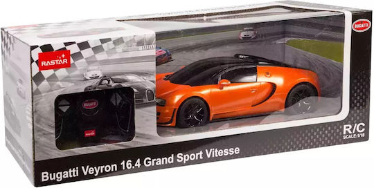 Bugatti Teleghidat Mașină 2WD Portocaliu