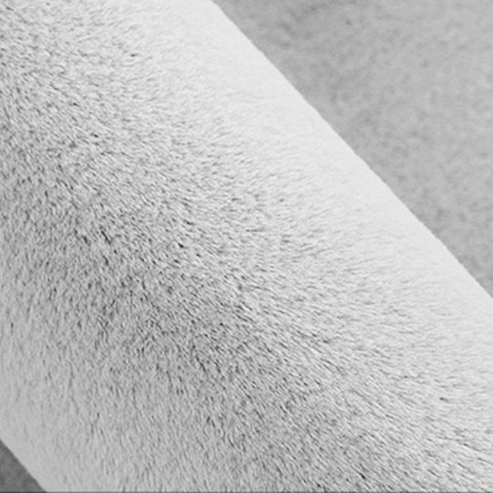 Strado Carpets Χαλί Διάδρομος Shaggy White 80x150cm