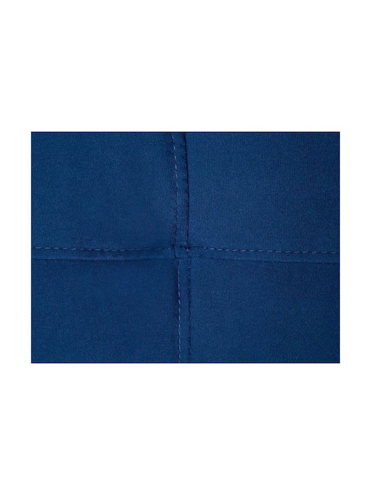Dreisitzer Sofa Samt Marineblau 218x56x80cm