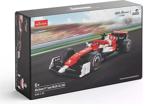 Model Static Alfa Romeo Echipa F1 Orlen C42 Mașină 2022 Scara 1:24