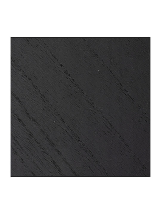 Atmosphera Rechteckiger Beistelltisch Metall Mit Rädern Schwarz M43.3xL28xH53cm