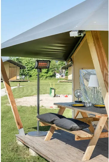 Terrace Electric Heater Eurom Q-time 2000 W Anthracite