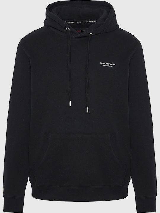 Sweatshirt with Hood Black