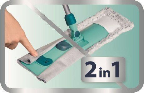 Leifheit Mop Microfiber Παρκετέζα με Μικροίνες 55210