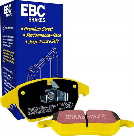 Ebc Polska Sp Z O.o Dp41451r Σετ Τακακιών Φρένων Σειράς Yellowstuff Bmw 1 Series E82 1m Coupe 1m 1 Series E82 M Coupe 13