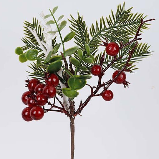 Dekorative künstliche Blume Weiß 25cm Eurolamp