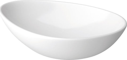 Cersanit Aufgesetztes Waschbecken Keramik 56.5x36.5cm Weiß