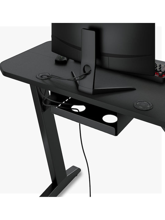 Γραφείο Gaming Nomad Basic Ξύλινο Μαύρο 100x50x75εκ.