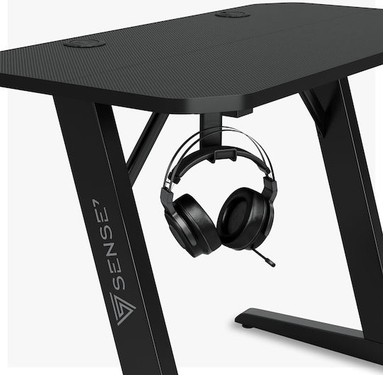 Γραφείο Gaming Nomad 120x60εκ. Μαύρο Γραφείο Gaming Nomad 120x60εκ. Μαύρο