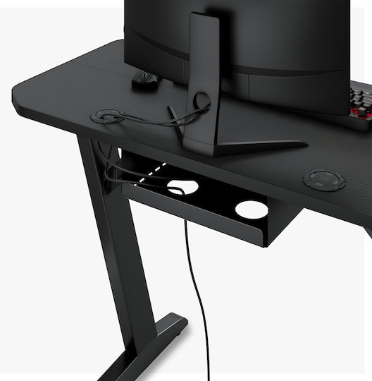 Gaming Office Nomad Wooden Black 120x60cm