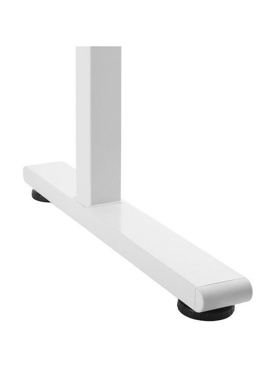Γραφείο Er-401 W Ξύλινο White 140x60x70εκ.
