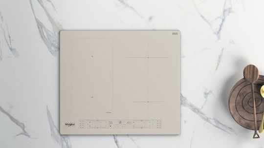 Whirlpool Induction Cooktop Autonomous 59x51εκ. Beige