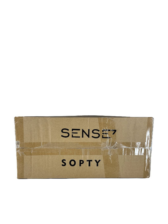 SENSE7 Sopty Καρέκλα Γραφείου με Μπράτσα Μαύρη