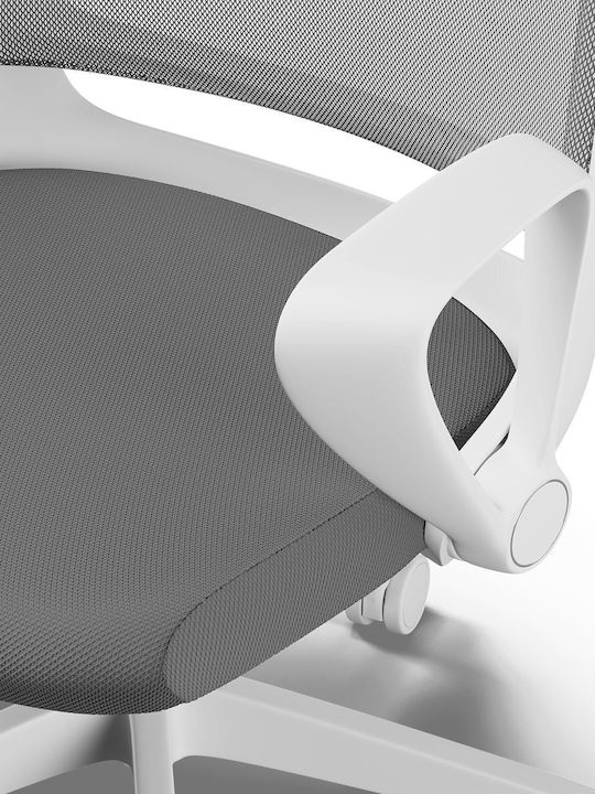 Кресло Офисно Sopty White-Grey SENSE7