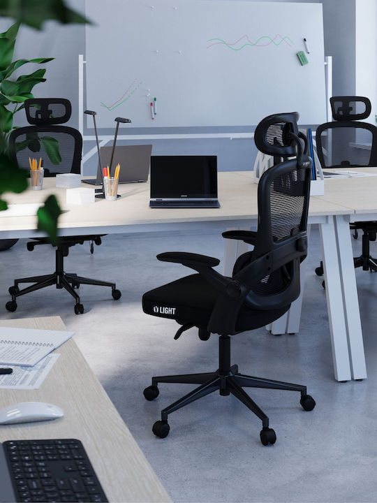 Diablo V-Light Bürostuhl mit Neigen Schwarz