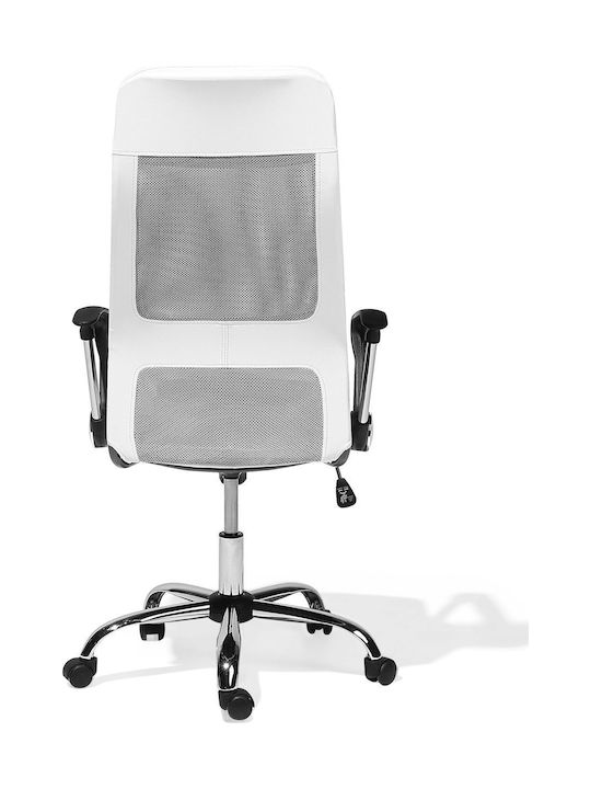 Beliani Office Chair with Recline White