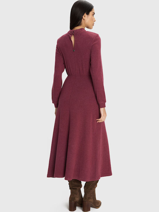 Midi Dress Red