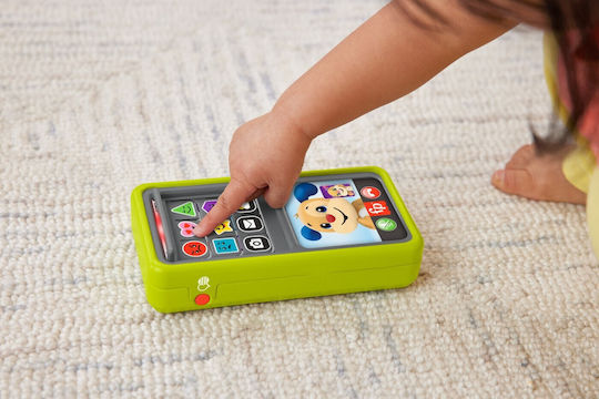 Fisher Price Jucărie Telefon Laugh And Learn 2în1 Smartphone Cu Muzică și Sunete Pentru 9+ Luni