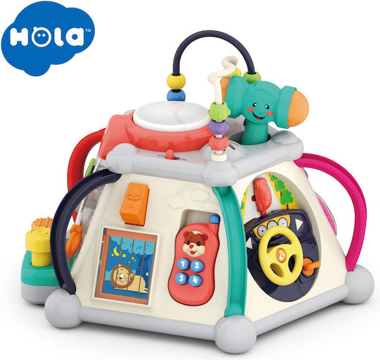 Hola Toys Jucărie Piramidă cu Lumină și Sunete pentru 18++ Luni