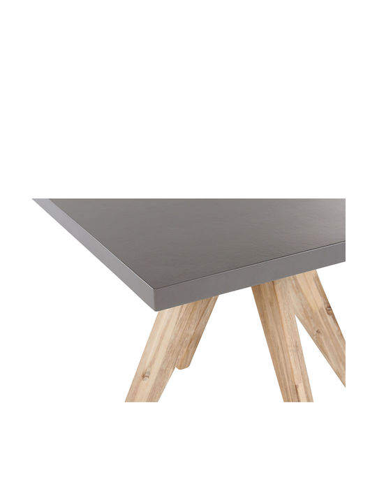 Olbia Garden Table Gray 90x90x76cm