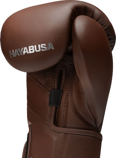 Hayabusa T3 Kanpeki Leather Boxing Competition Gloves Brown