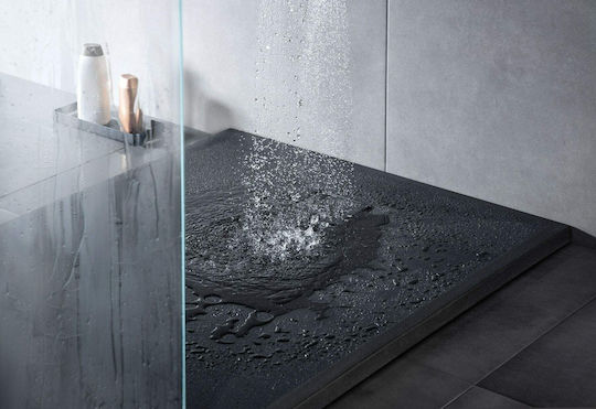 Deante Rechteckig Granit Dusche x90cm Gray