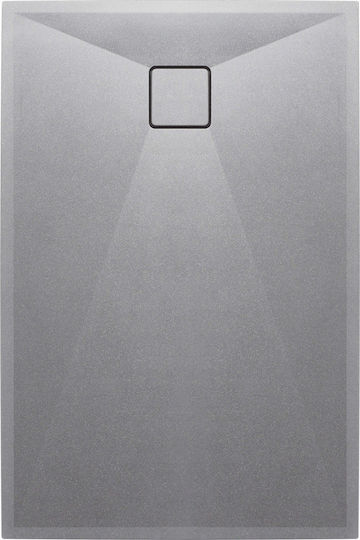 Deante Rectangular Granite Shower Gray 120x90cm