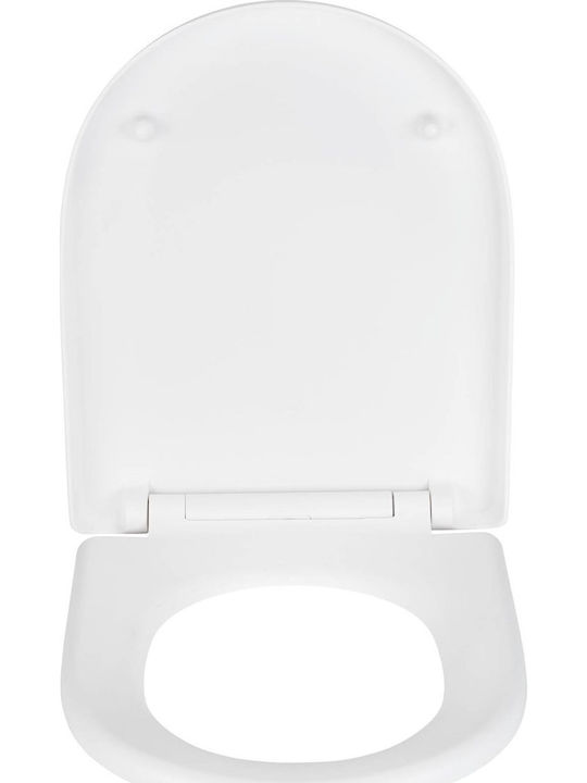 Wenko Capac WC cu Bidet Plastic Alb