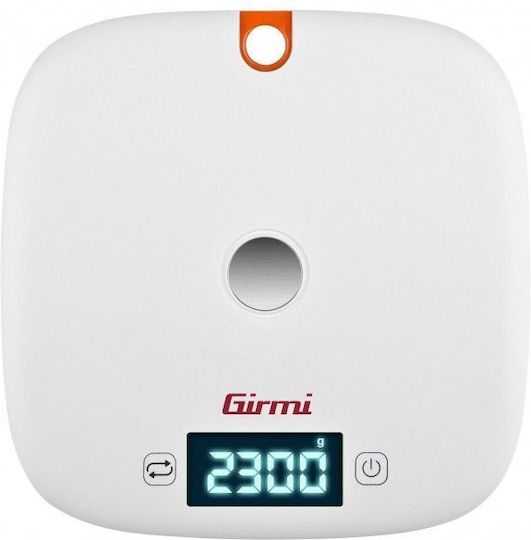 Girmi PS02 Digital Kitchen Scale Up to 5kg White