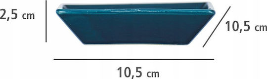 Wenko Soap Dish Ceramic Blue