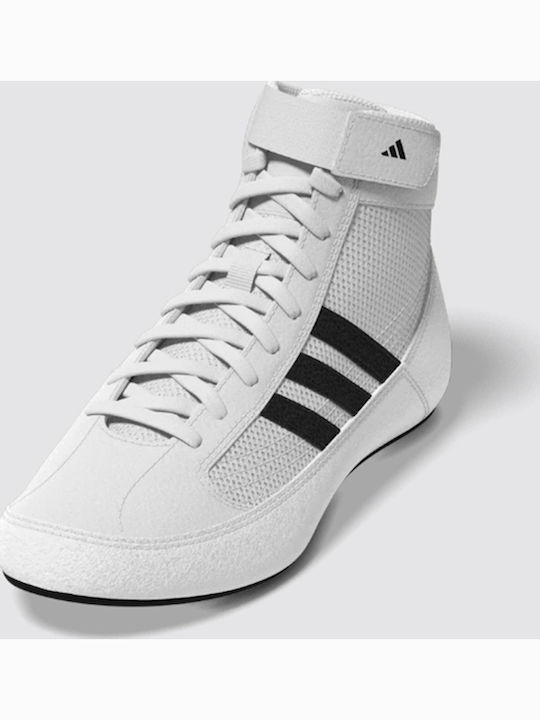 adidas Havoc Pantofi de arte marțiale Lupte libere Albi