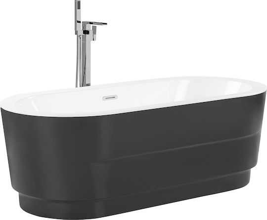 Beliani 230350 Freistehende Acryl Badewanne 170x80cm Beliani 230350 Freistehende Acryl Badewanne 170x80cm