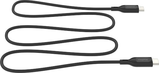 Mophie USB-C to Lightning Cable Μαύρο 1m